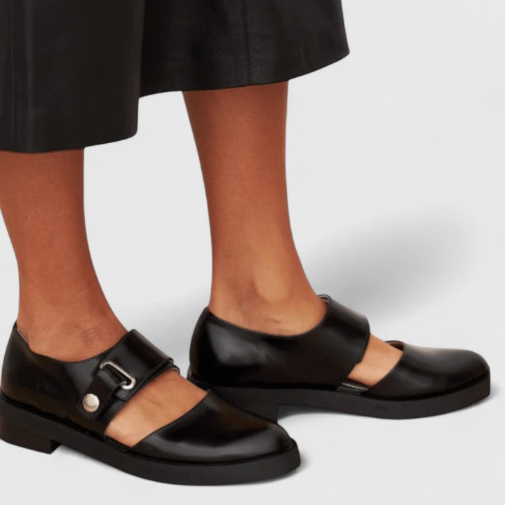 Charlotte | Orthopedic Mary Jane Leather Shoes