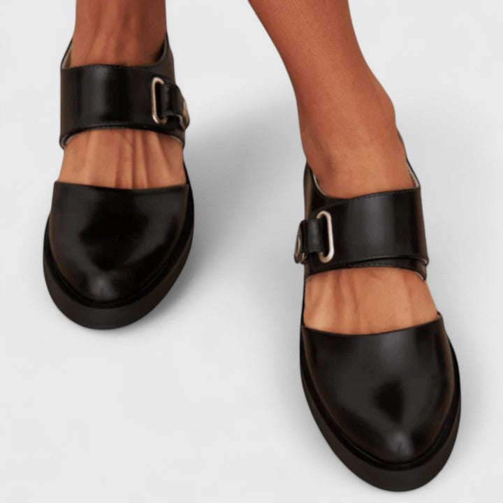 Charlotte | Orthopedic Mary Jane Leather Shoes