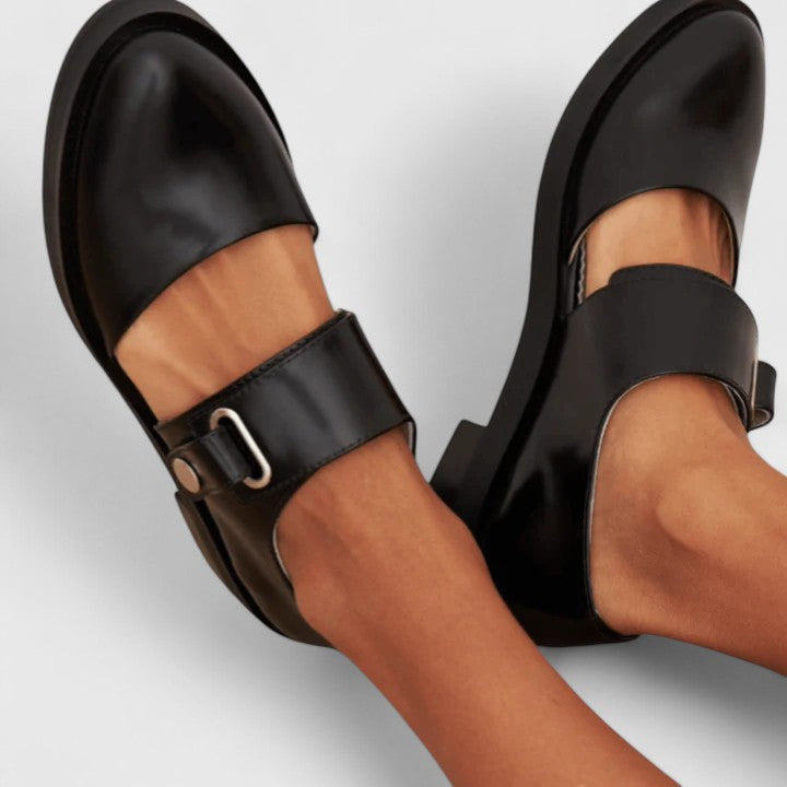 Charlotte | Orthopedic Mary Jane Leather Shoes