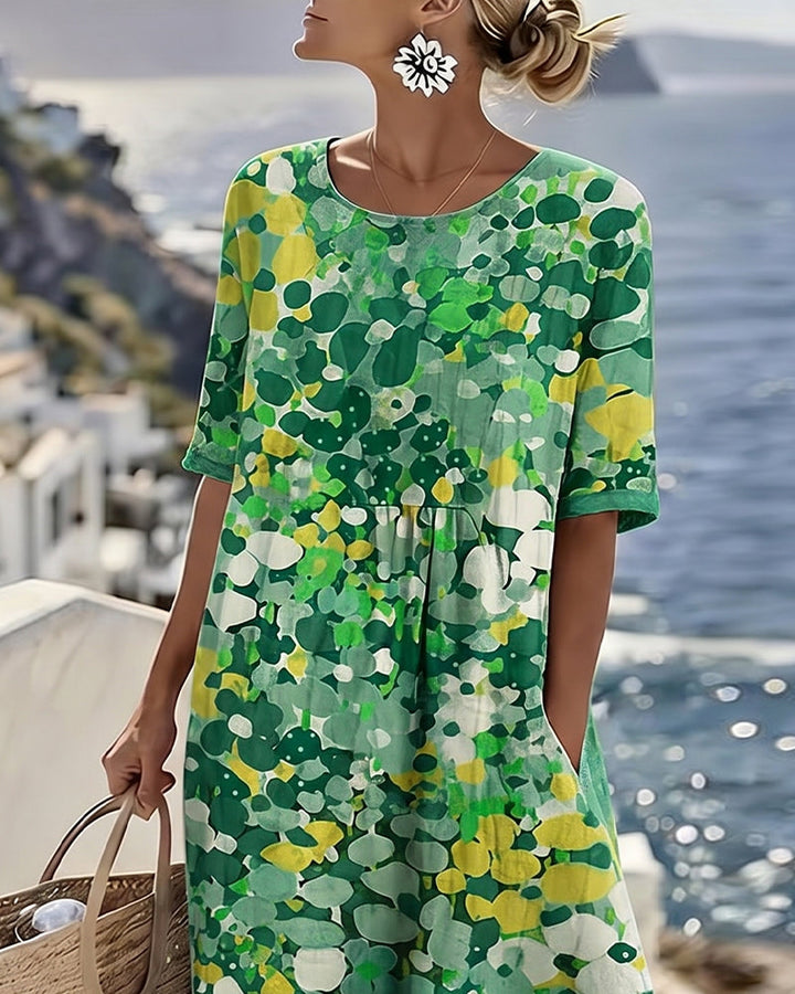 Harper | Floral Midi Dress