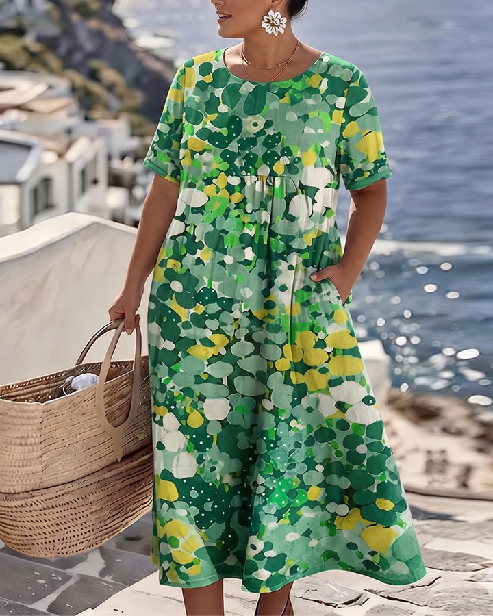 Harper | Floral Midi Dress