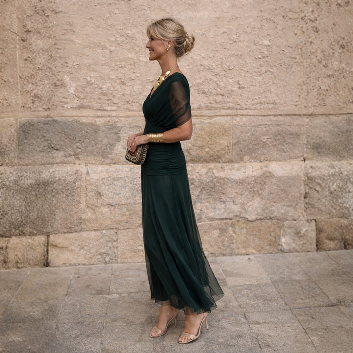 Morgan | Elegant Chiffon Maxi Dress