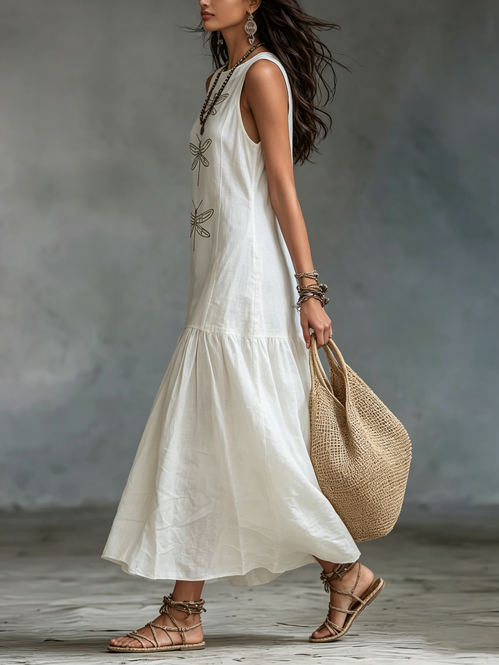 Lily | Breezy Sleeveless Maxi Dress