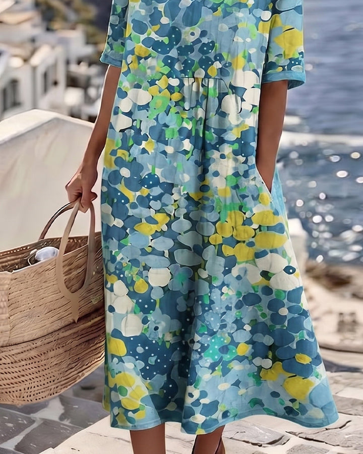 Harper | Floral Midi Dress
