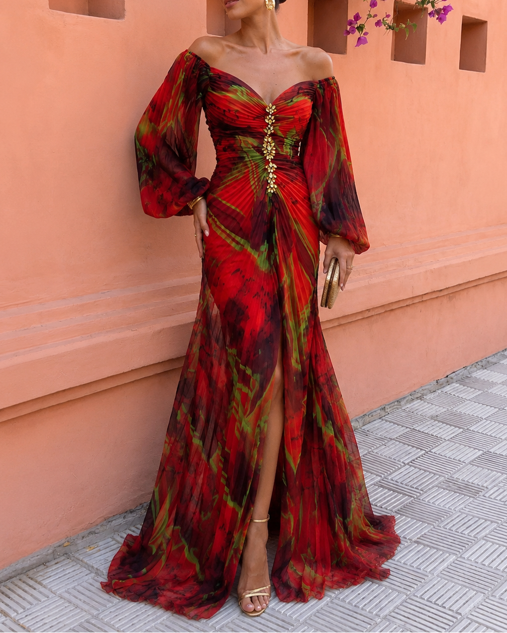 Gorgia | Floral Maxi Dress