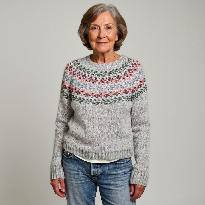 Chelsea | Vintage Icelandic Knit Sweater