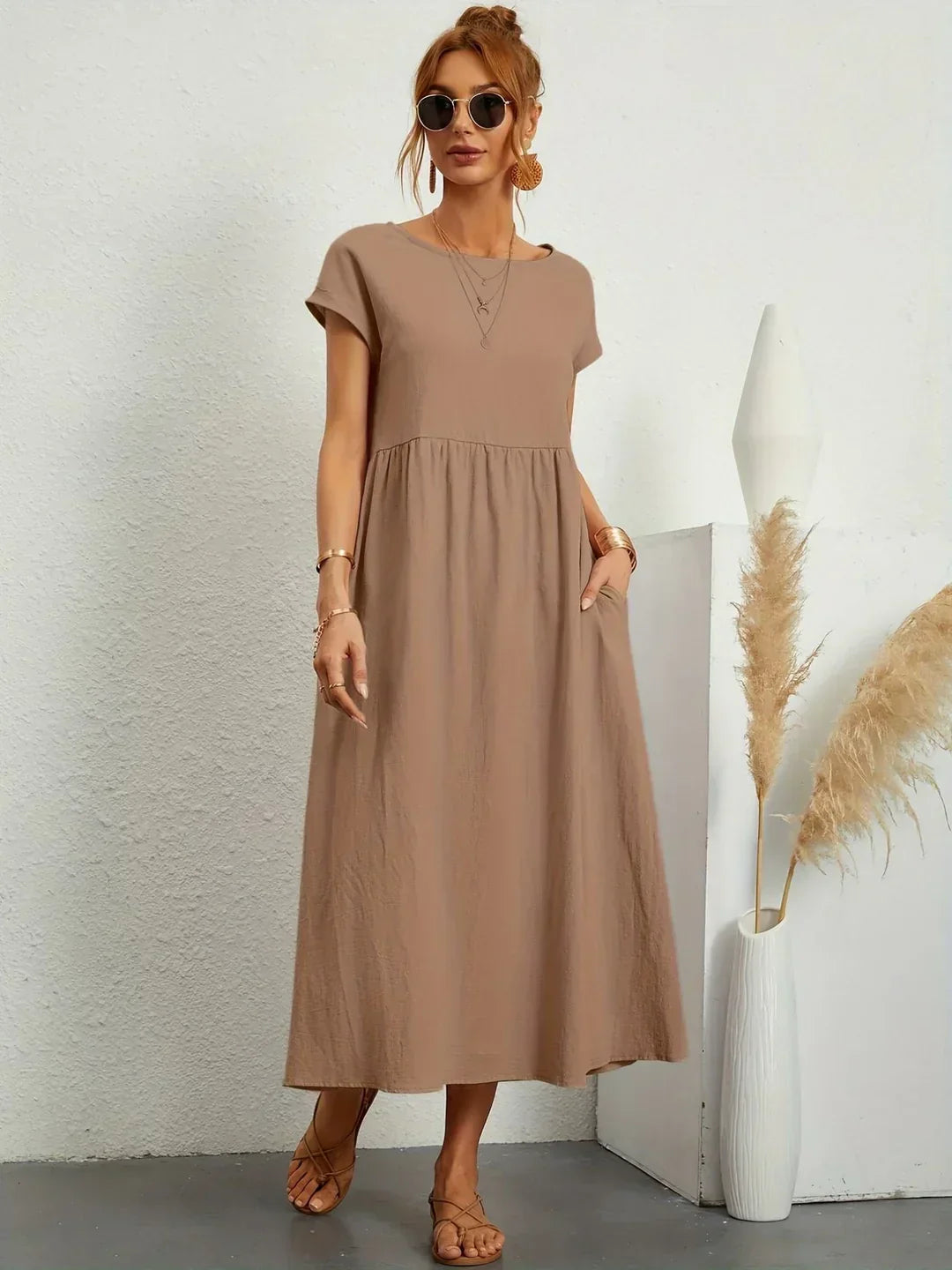 Grace | Breezy Midi Dress