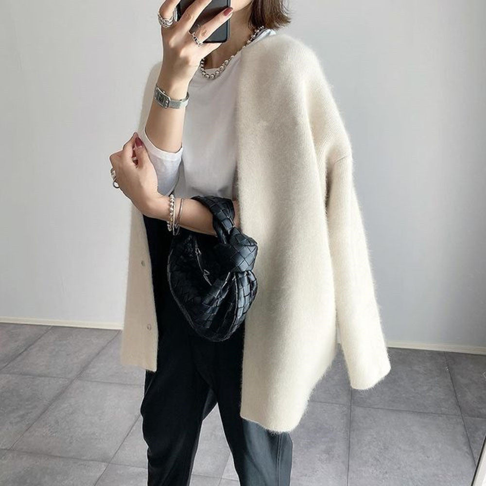 Charlotte | Long Cashmere Cardigan