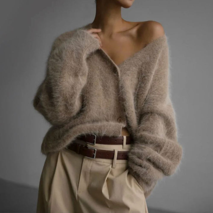 Eliza | Comfortable Fur Cardigan