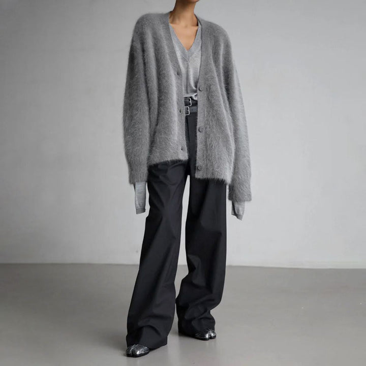 Eliza | Comfortable Fur Cardigan