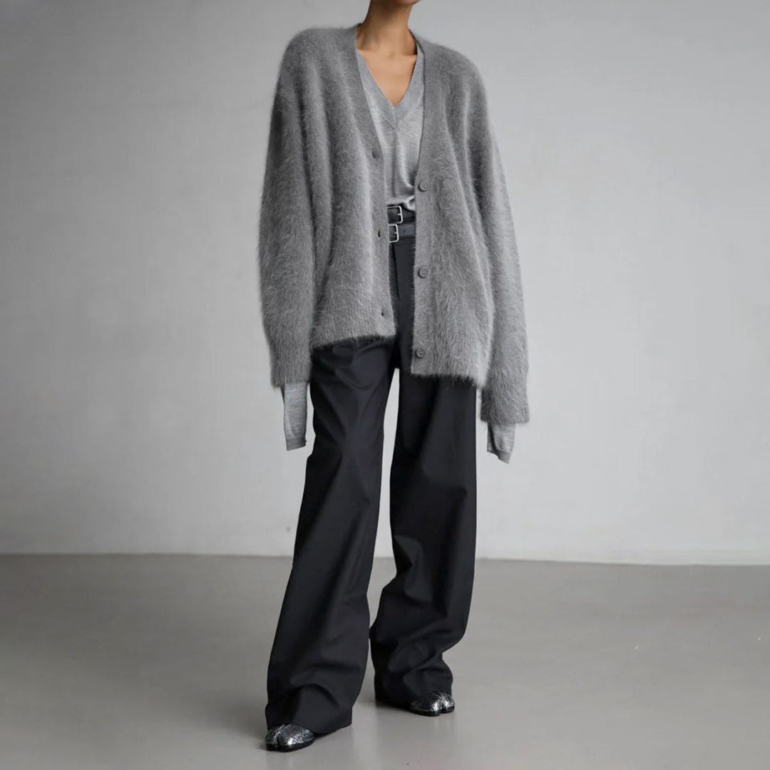 Amelia | Comfortable Fur Cardigan