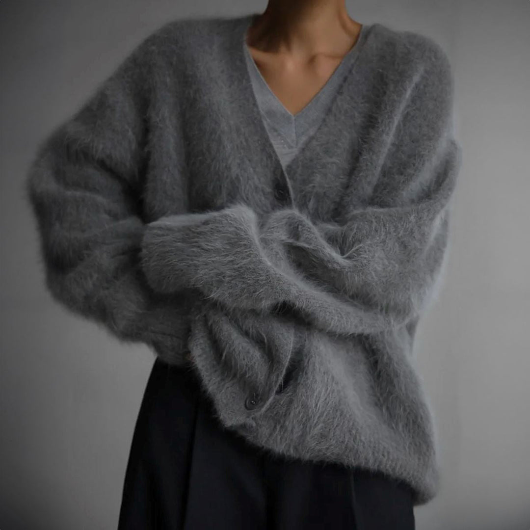 Eliza | Comfortable Fur Cardigan