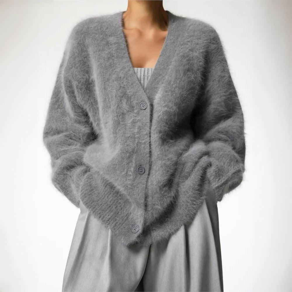 Eliza | Comfortable Fur Cardigan