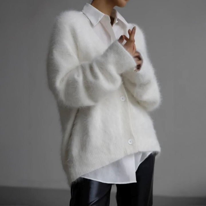 Eliza | Comfortable Fur Cardigan