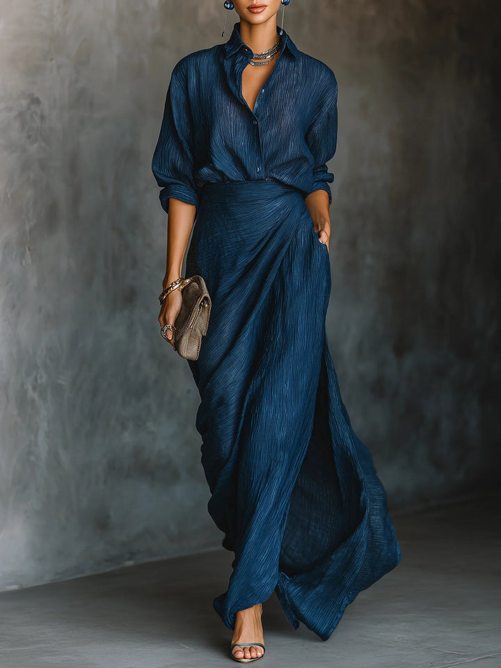 Francesca | Set consisting of shirt and long skirt