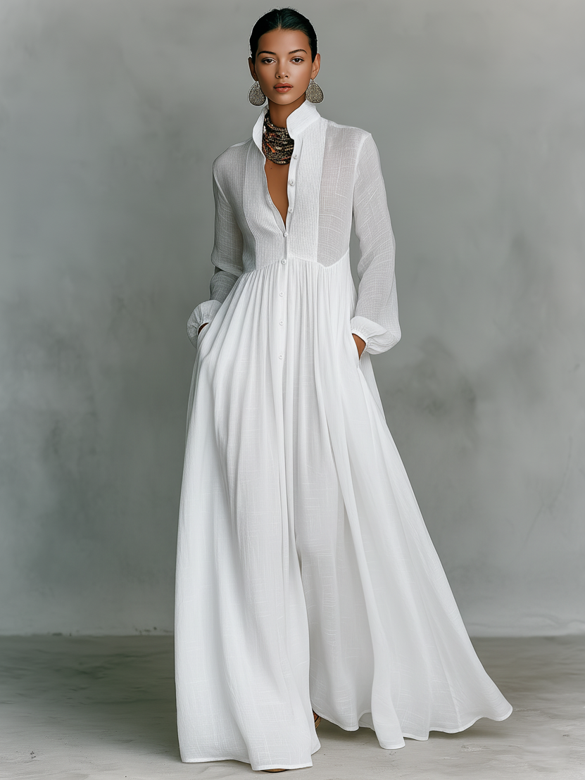Aurora | Elegant Flowing Maxi Dress