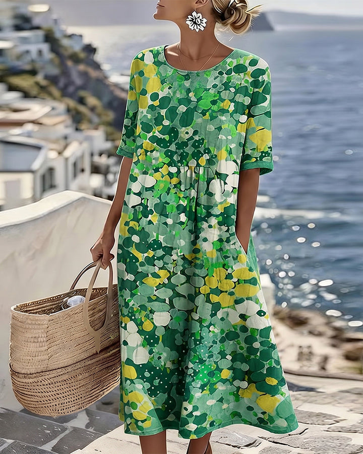 Harper | Floral Midi Dress