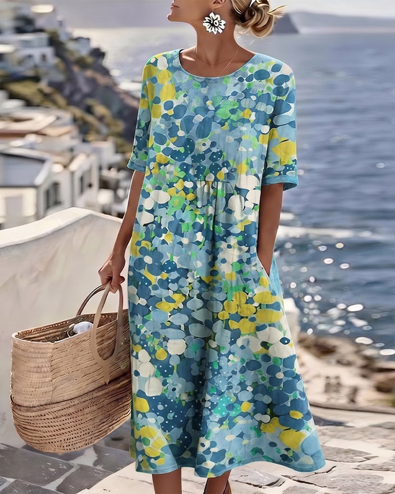 Harper | Floral Midi Dress