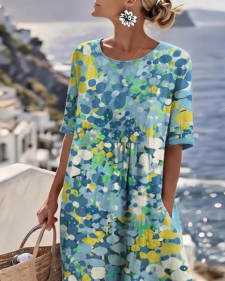 Harper | Floral Midi Dress