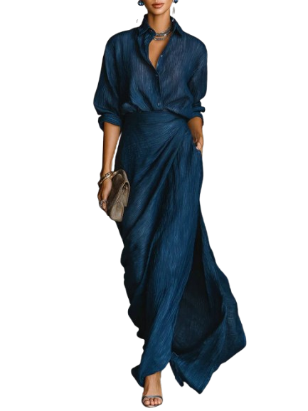 Francesca | Set consisting of shirt and long skirt